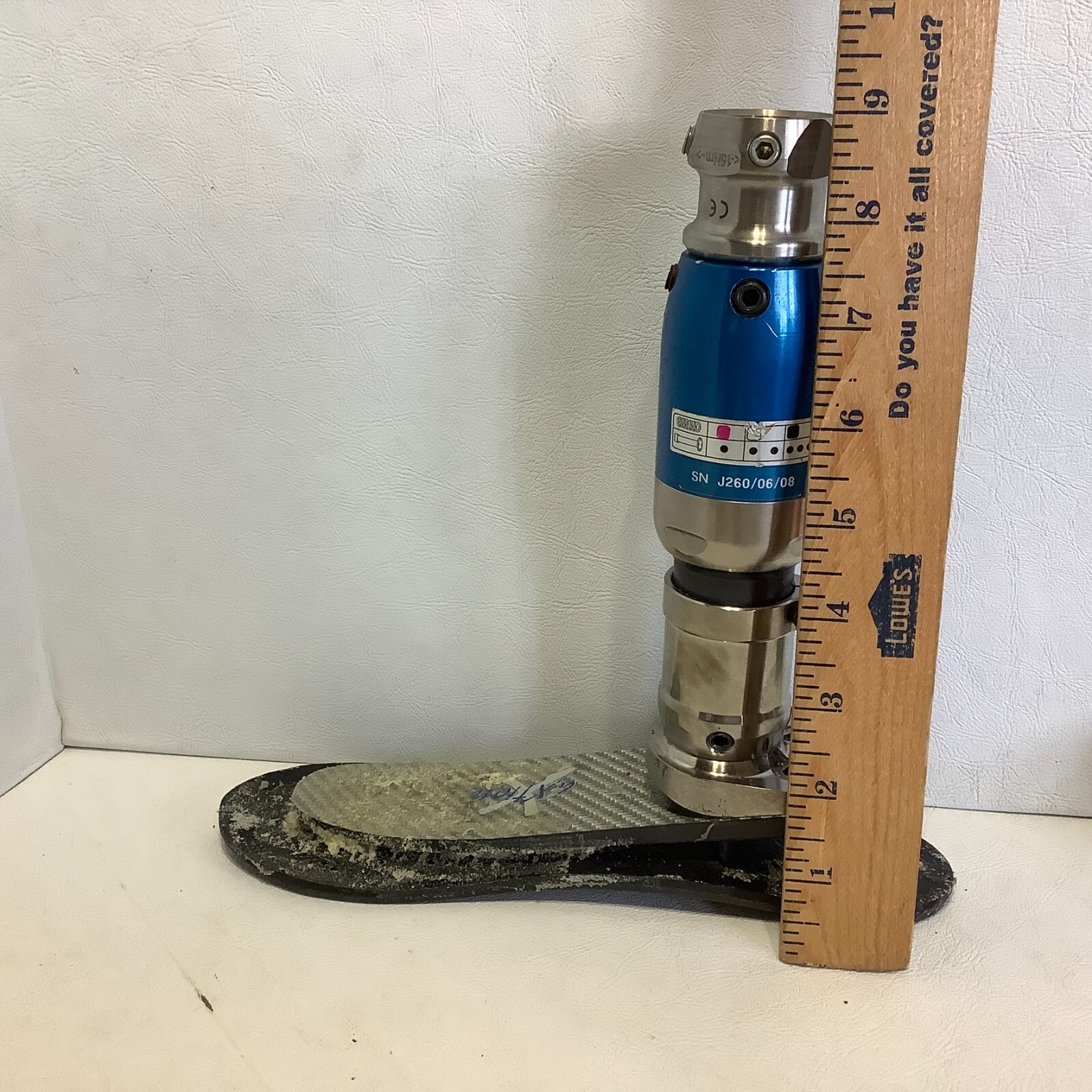 AXtion Prosthetic Foot Blue Silver