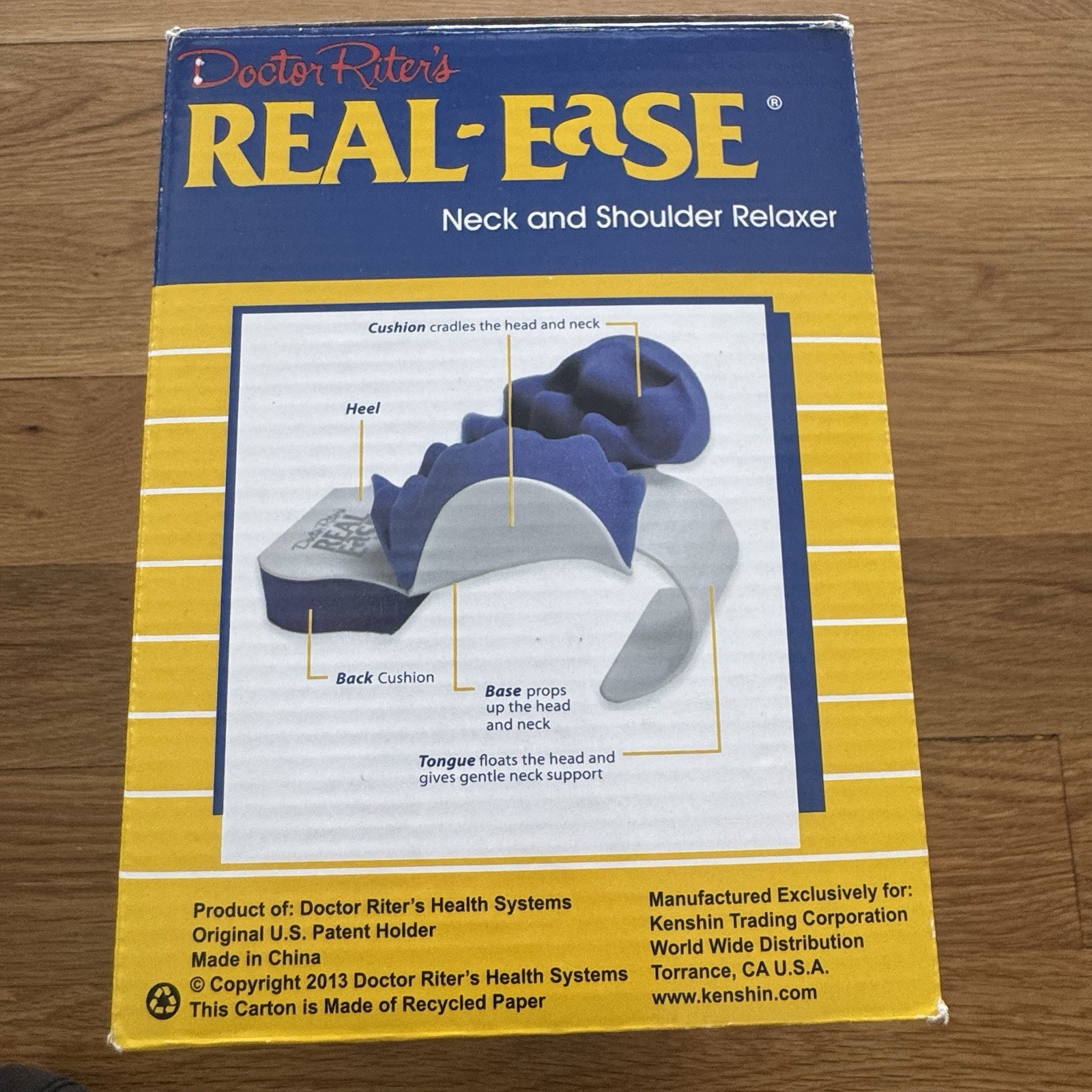 Doctor Riter’s REAL-EASE Neck and Shoulder Relaxer, new Opened box