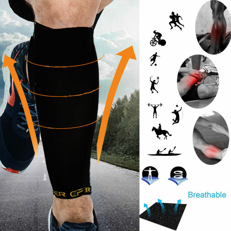 Lot 20-30mmHg Copper Compression Socks Sport Socks Support Recover Men Women US