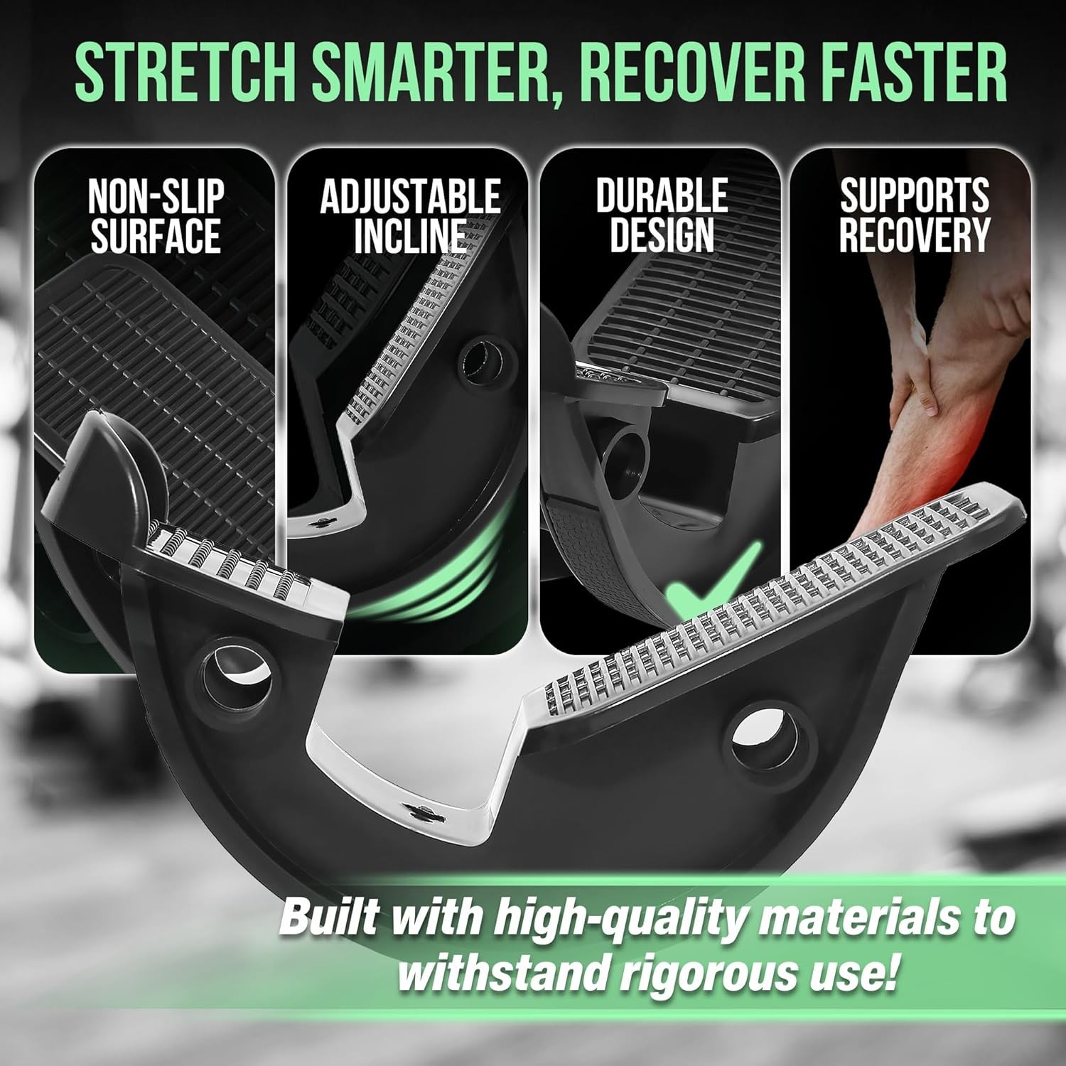 Foot Rocker Calf Stretcher for Plantar Fasciitis & Achilles Tendon Relief