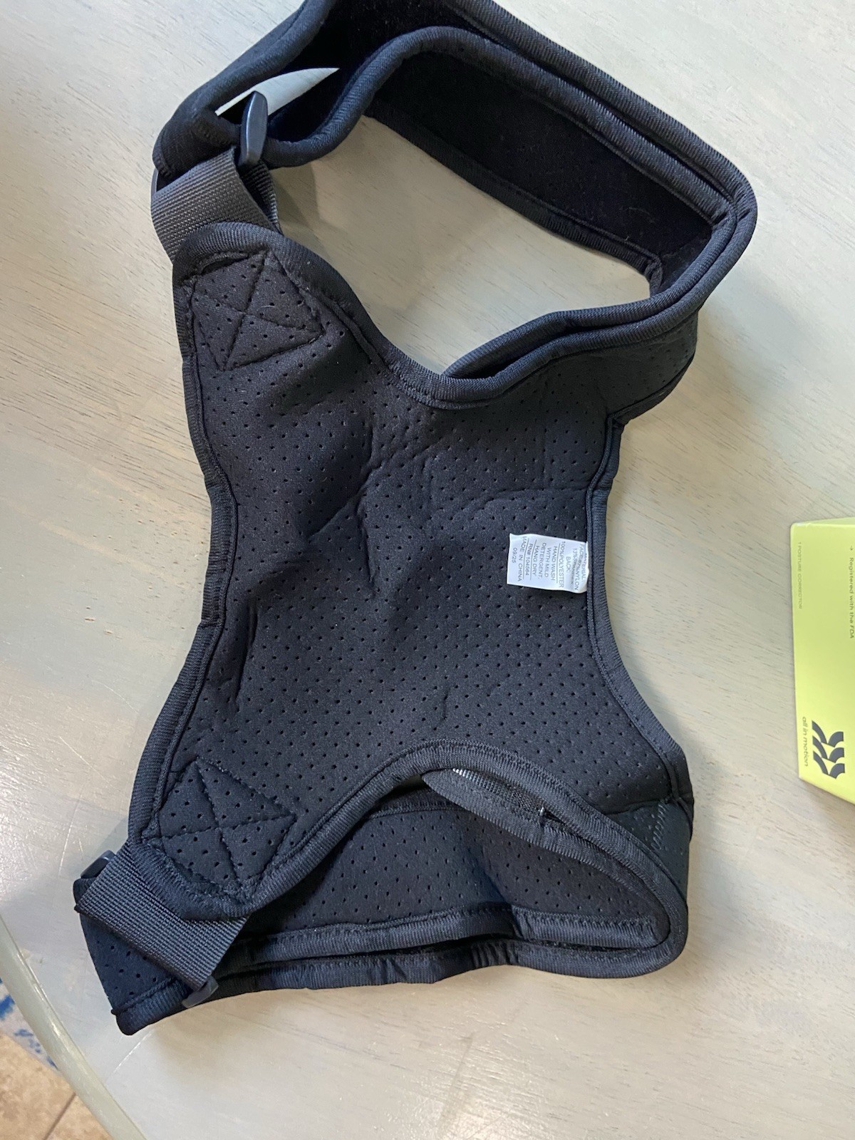 Posture Corrector Back Brace Adjustable Nylon Support 300lb Capacity All In Moti