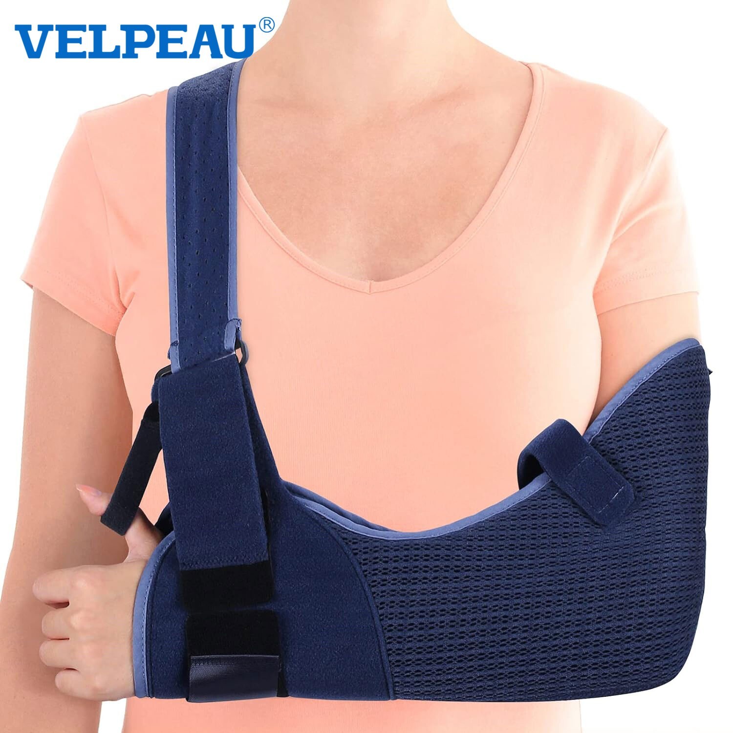VELPEAU Medical Arm Sling Shoulder Immobilizer – Rotator Cuff Support Brace US