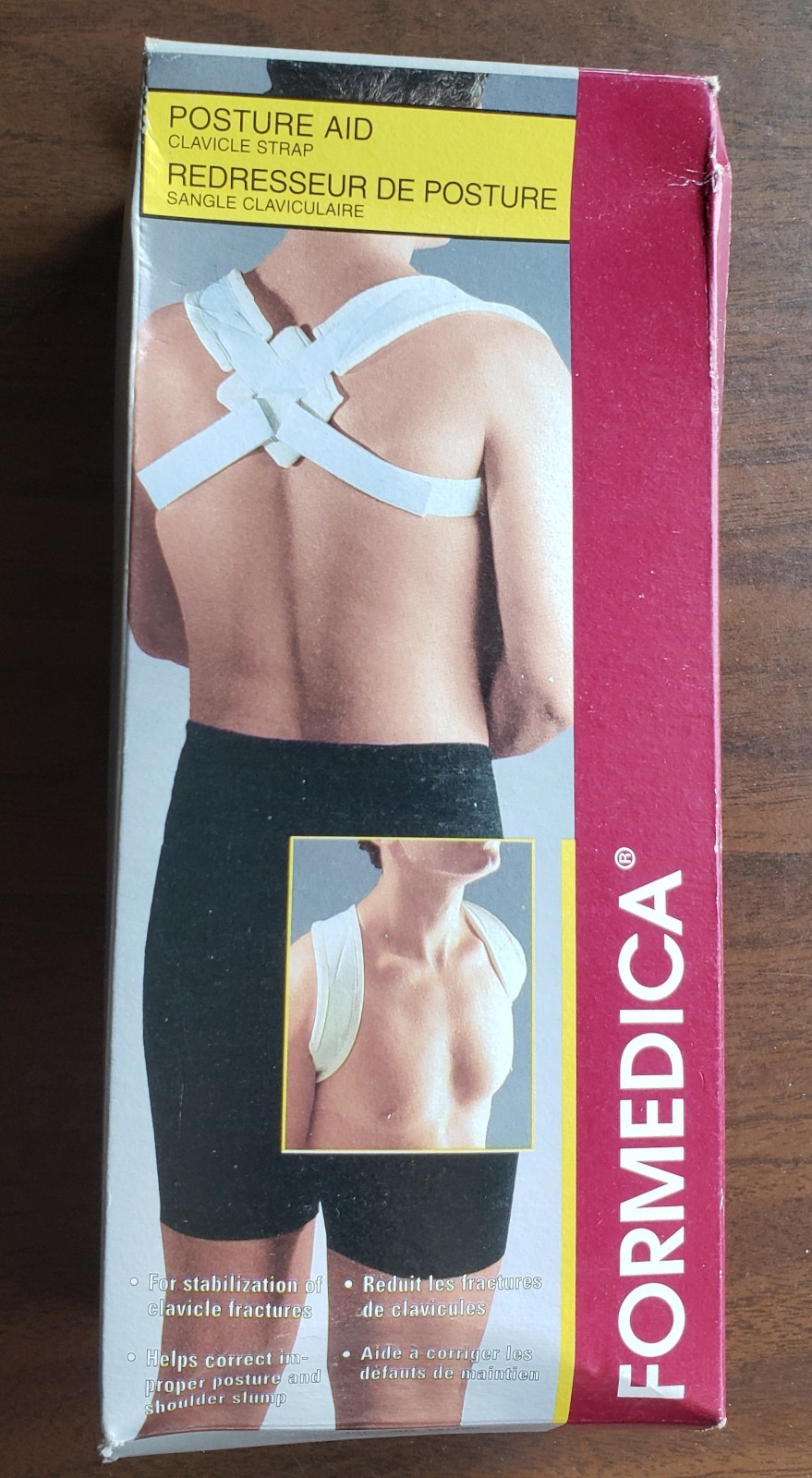 Formedica Posture Aid Clavicle Strap Size Med 12.5″-15.5″ NEW in Open Box #9362
