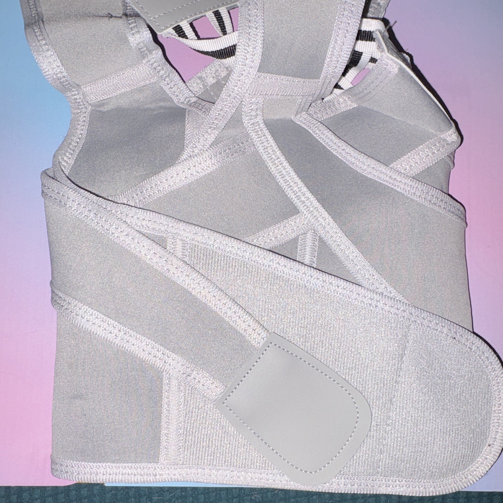 Adjustable Orthopedic Support Brace, Size 1, Gray/Black/White