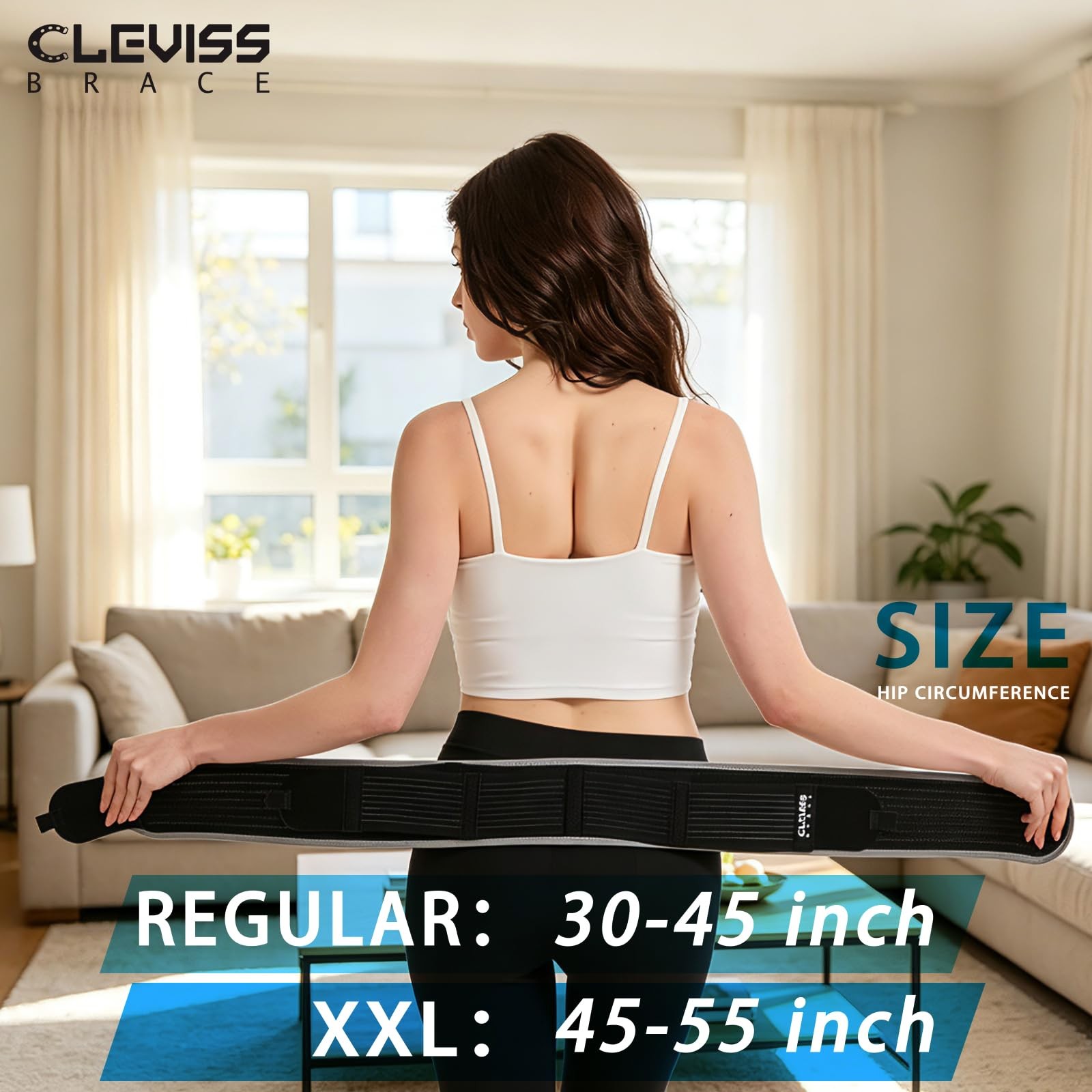 SI Joint Hip Belt for Men and Women,Sacroiliac Pelvic Support Belt for Sciati…