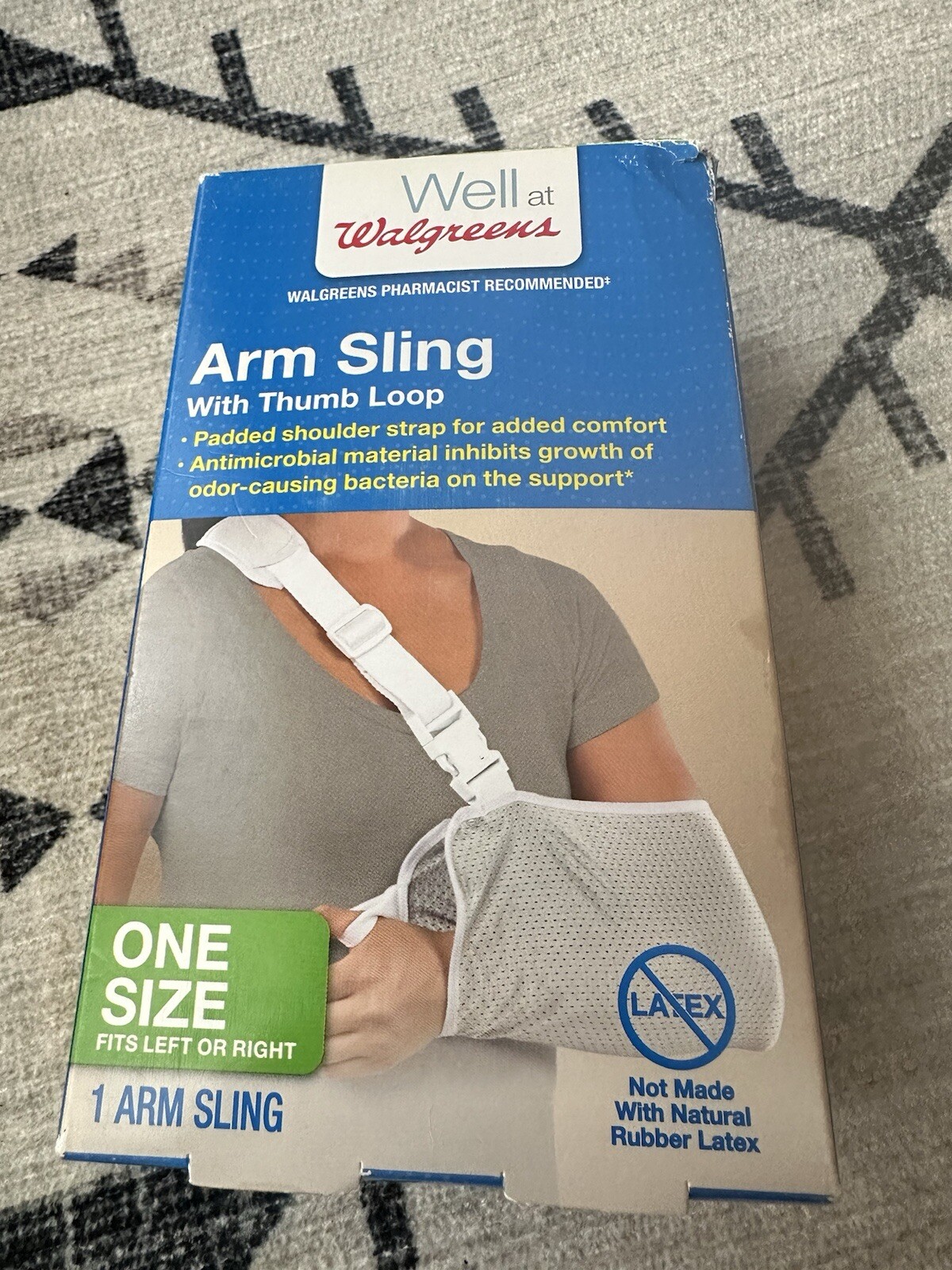 Arm Sling With Thumb Sling One Size