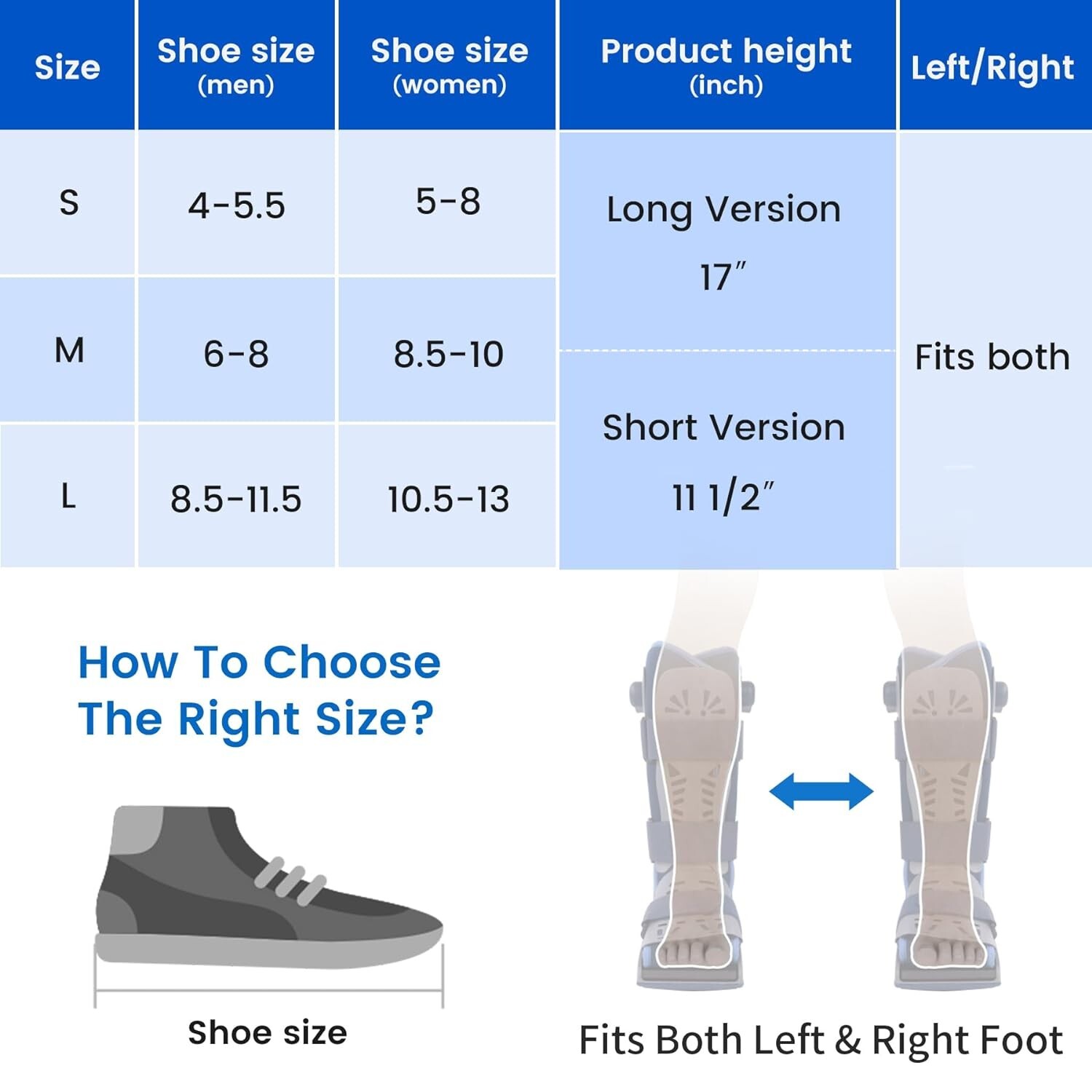 Air CAM Fracture Walking Boot Medical Fracture Boot Recovery Protection