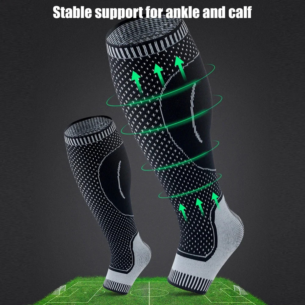 1Pcs Open Toe Compression Stockings Compression Socks for Men Women, for Running