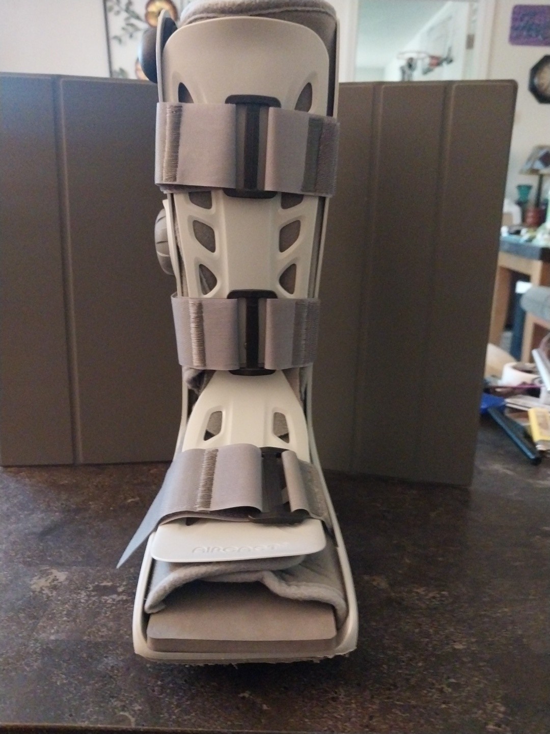 Aircast DJO AirSelect Medium Gray Walker Brace and Walking Boot Aircast-Small