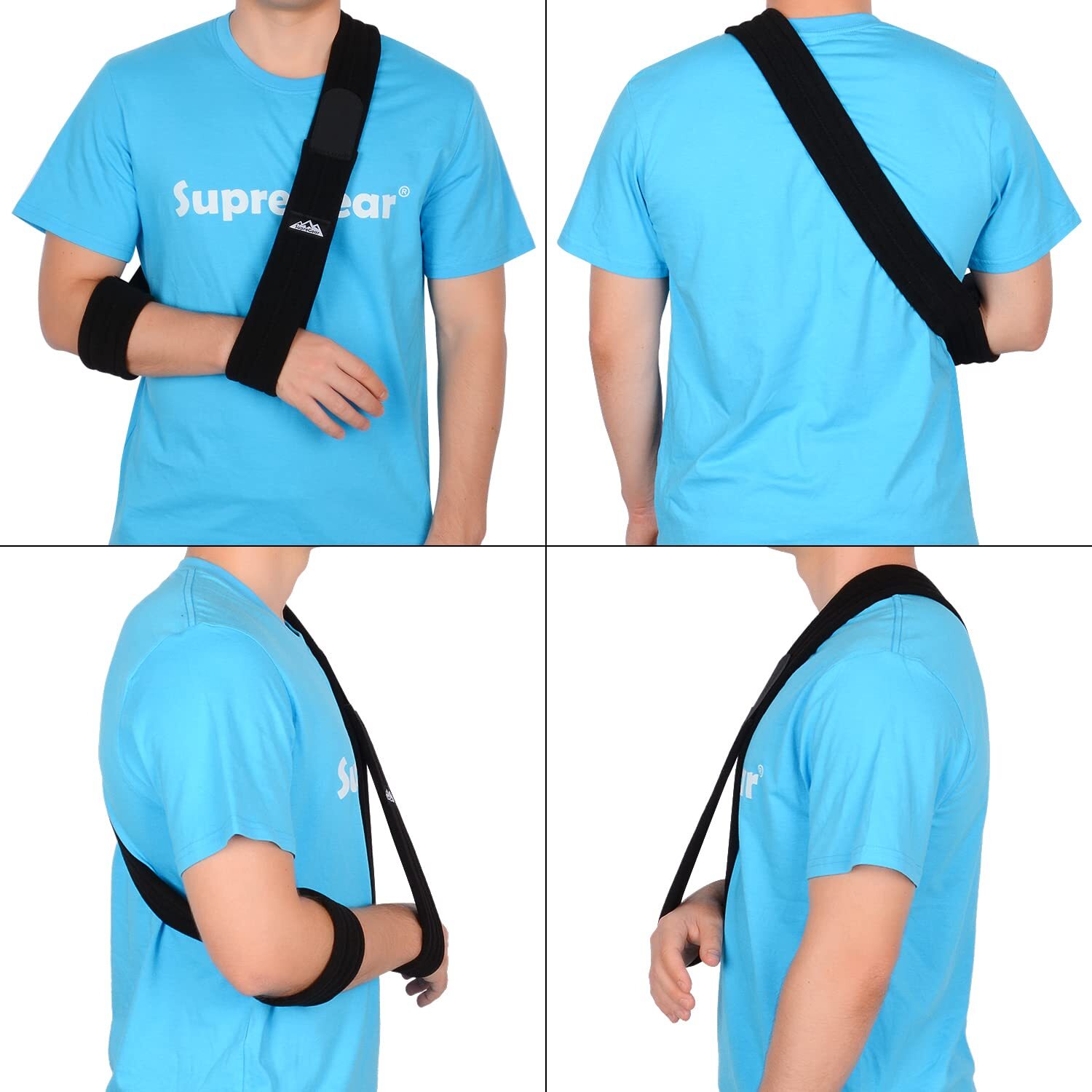 Arm Sling Adjustable Arm Support Strap Lightweight Shoulder Immobilizer for I…
