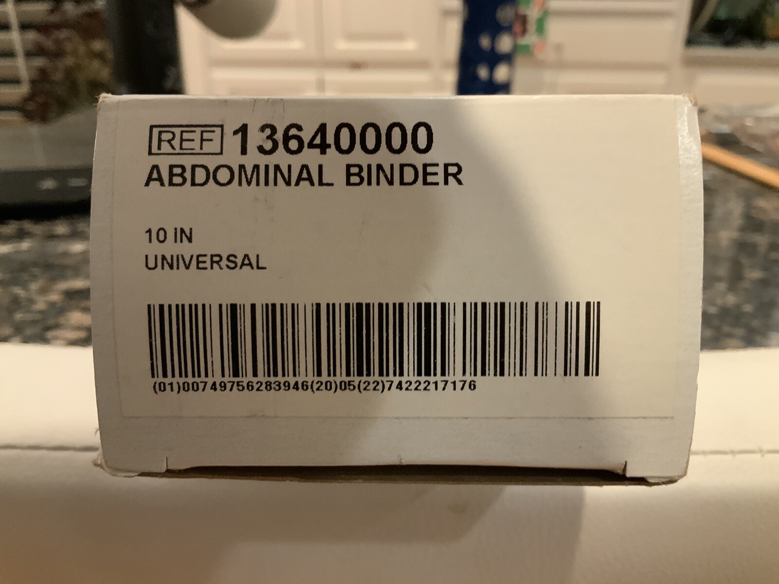 DeRoyal 10 in Universal Abdominal Binder 1364000