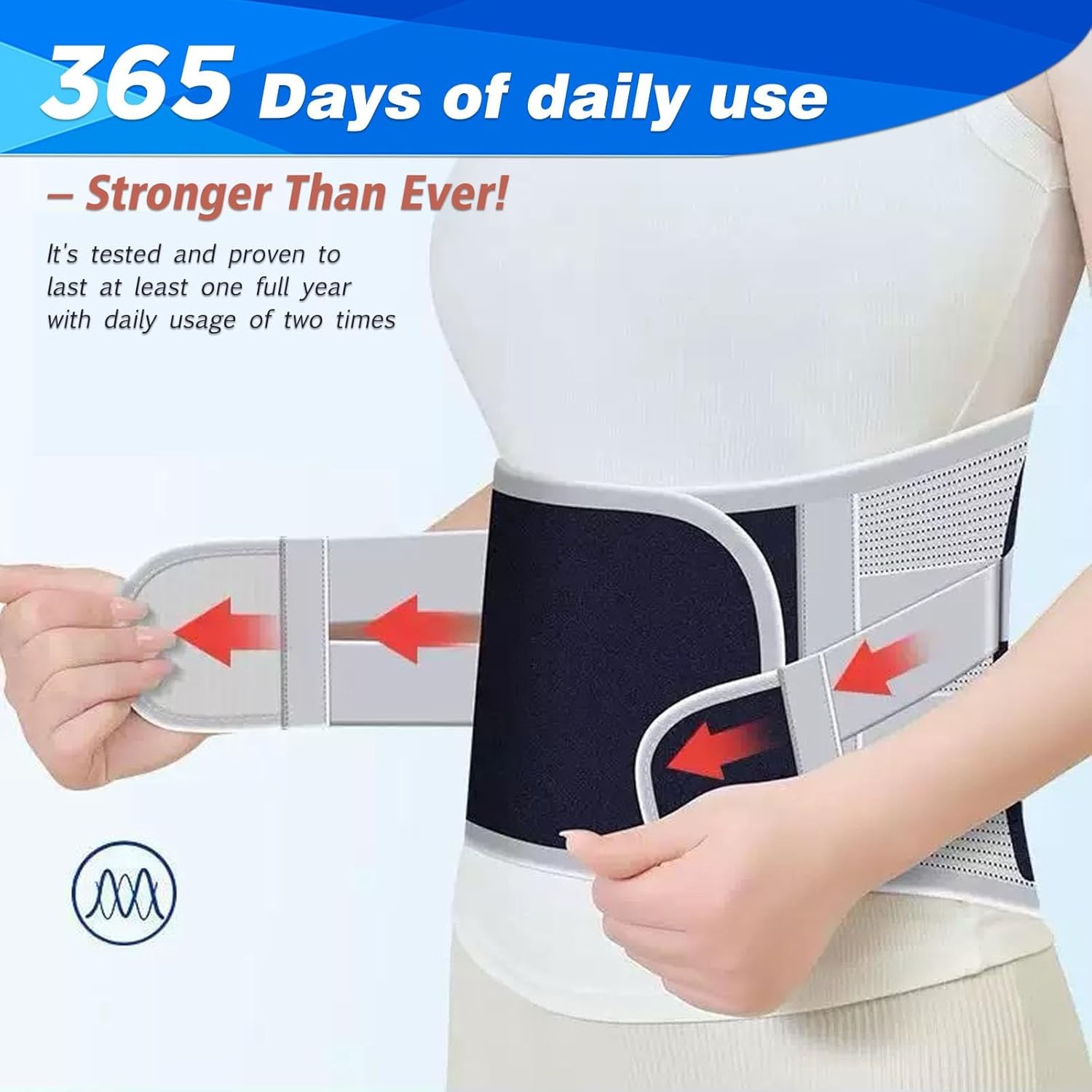 Back Brace for Lower Back Pain Relief from Herniated Disc, Sciatica & Scoliosis,