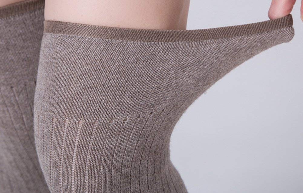 Knit Cashmere Knee Warmers Sleeping Supports Brace Soft Sleeve Wrap