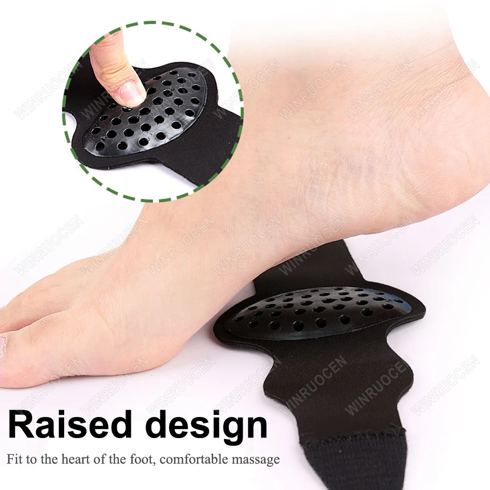 Arch Foot Pads For Men Women Arch Support Shock Absorption Flat Feet Inside And