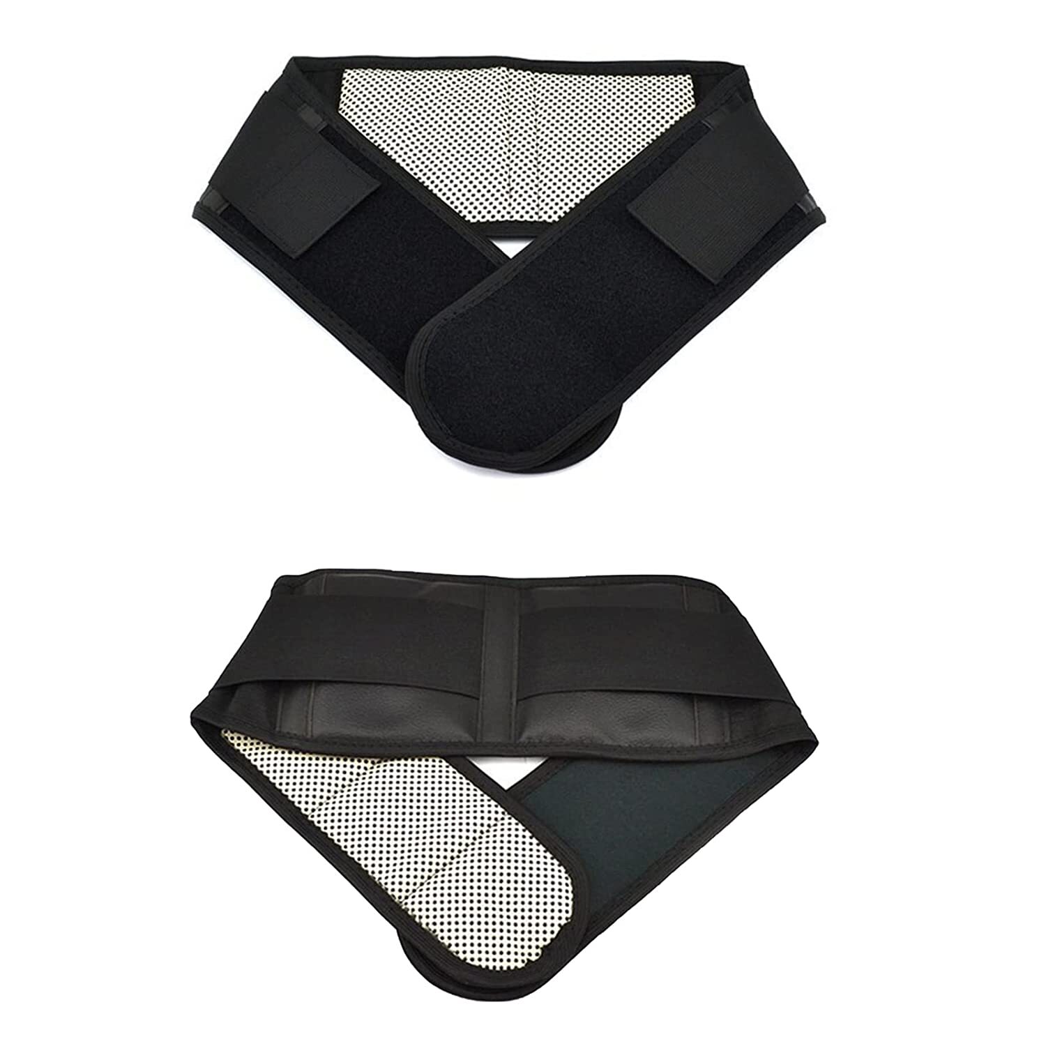Back Support Brace Belt Lumbar Lower Waist Magnetic Pain Relief Adjust Trimmer