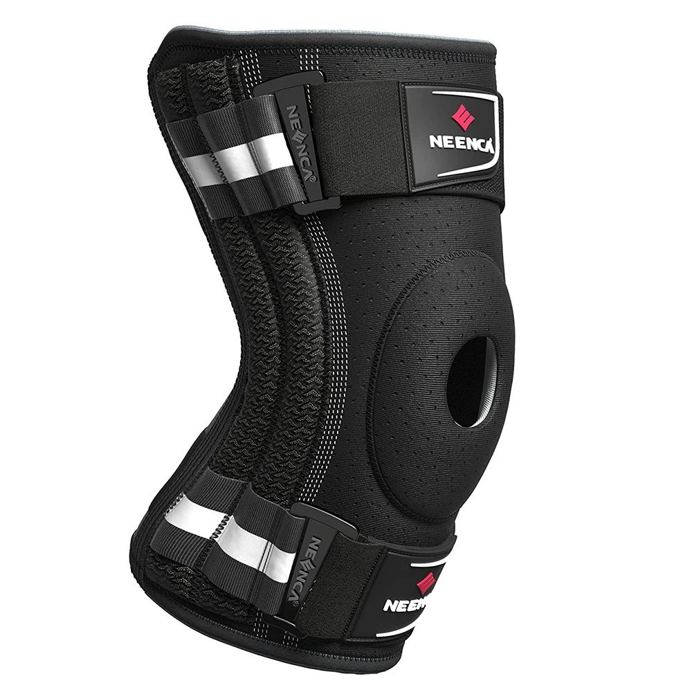 knee brace for knee pain knee support with side stabilizers.