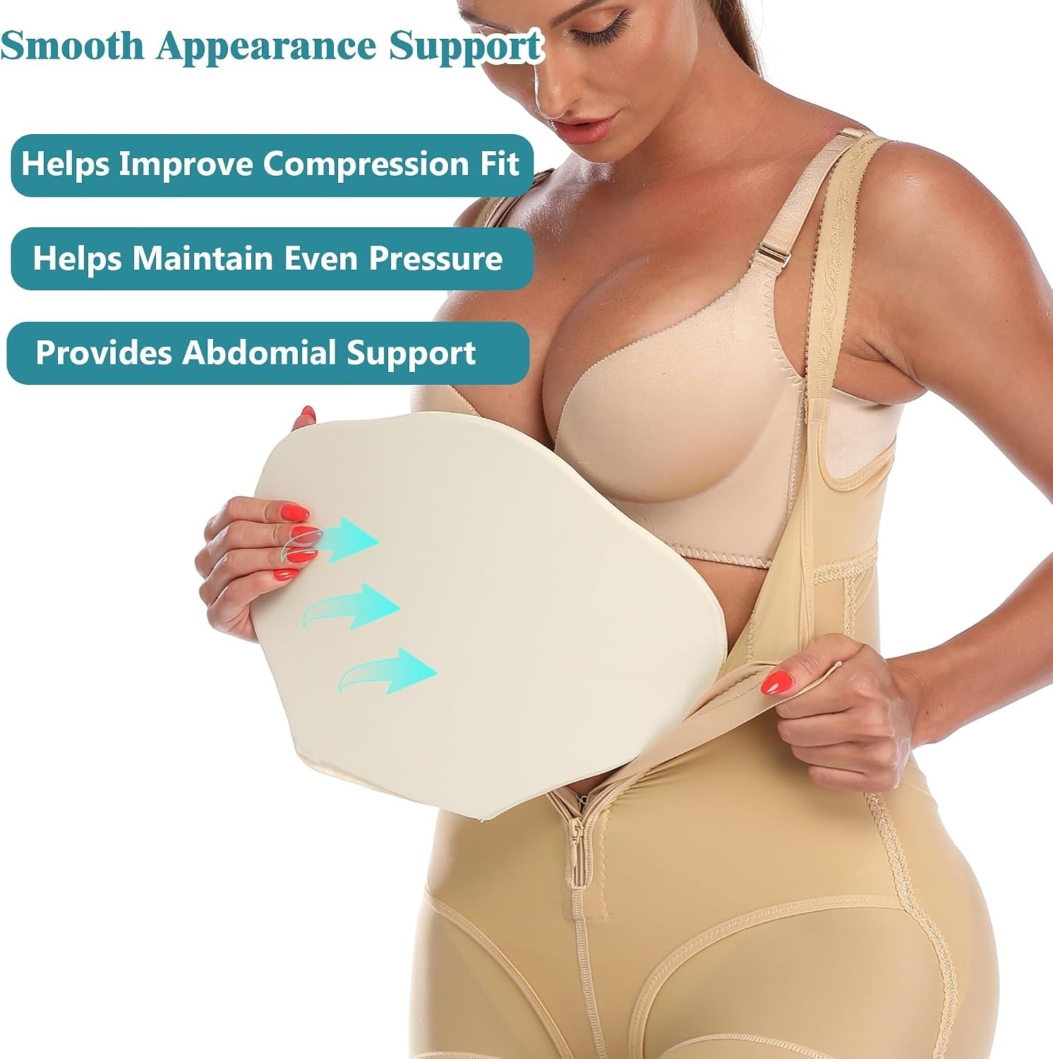Ergonomic Abdominal Compression Board for Post-Surgery & Weightlifting Support