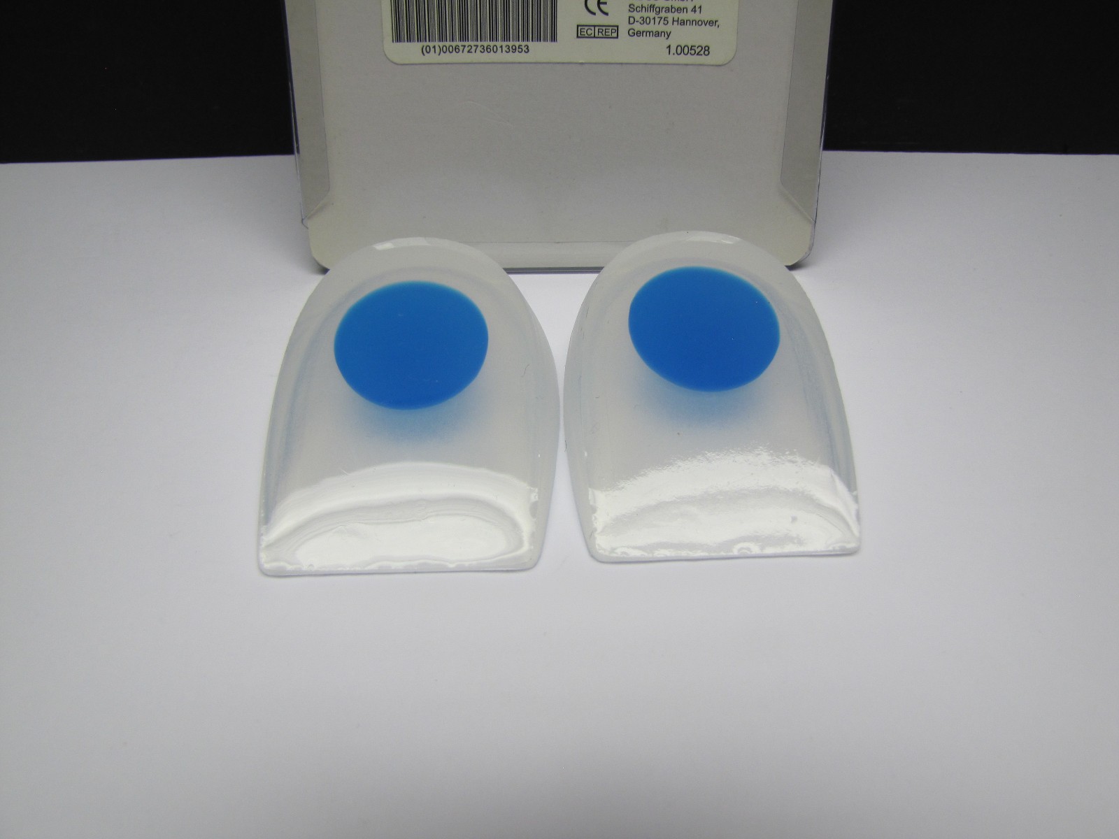 Breg Medical Grade Silicone Heel Cups Shoe Inserts – 11092 – Womens Size Small