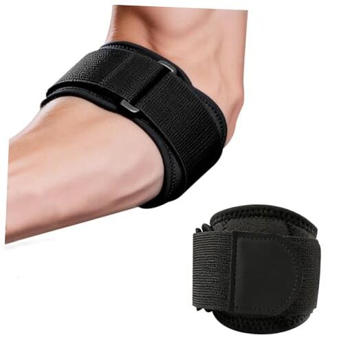 Double Wrap Elbow Brace for Men and Women, Elbow Support Arm Strap for