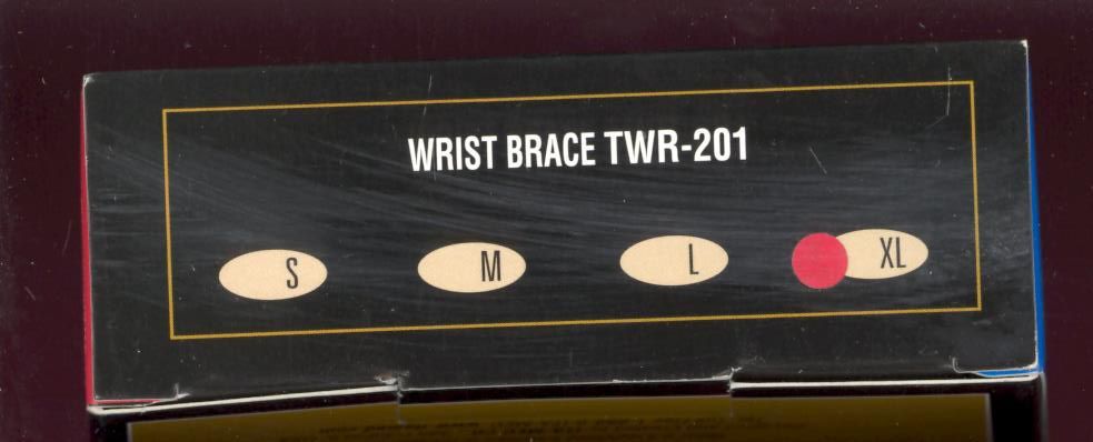 NEW! – MAXAR Elastic Wrist Brace X-LARGE (56% Wool/44% Elastic): TWR-201