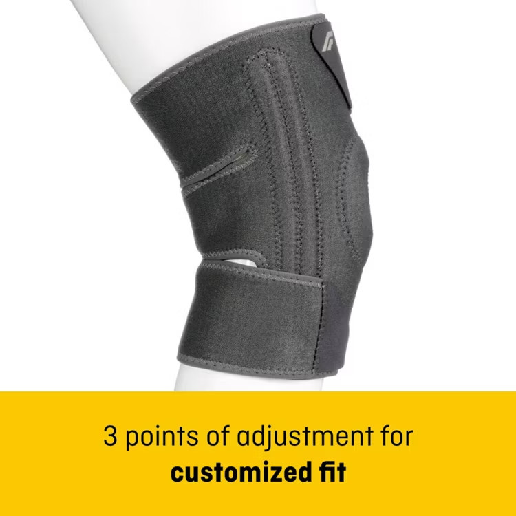 Futuro Adjustable Knee Stabilizer Firm Support Brace Black Comfort Fit NEW
