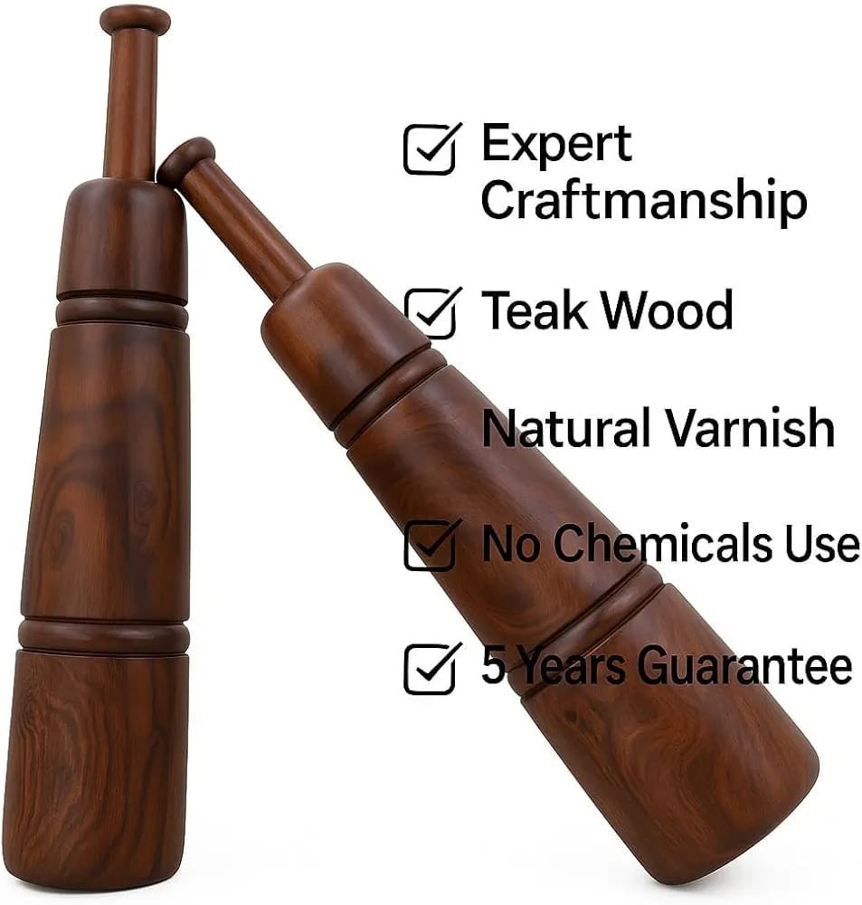 Wood Indian Meels | (pair )