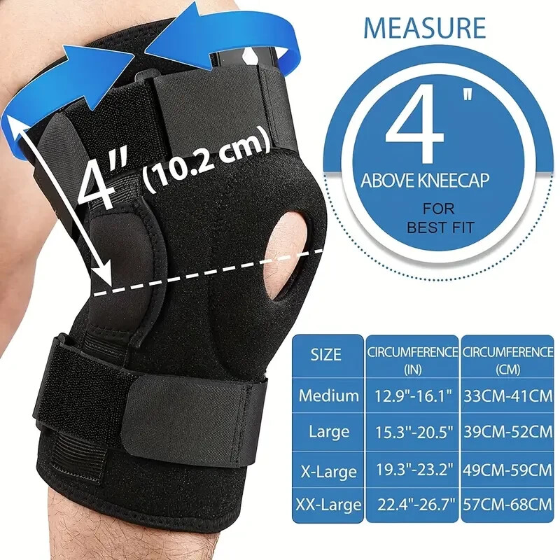 Neenca professional hinged knee brace and patella protector M/ L/XL/XXL you pick