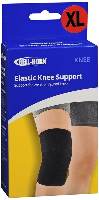 ELASTIC KNEE SUPPORT BLACK XL BELLHORN