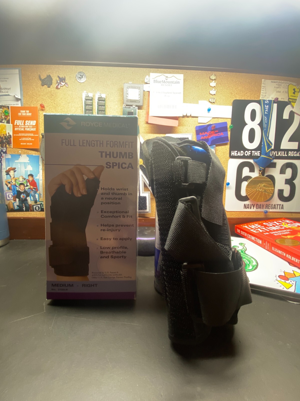 Thumb Spica Brace (RIGHT, ROYCE MEDICAL)