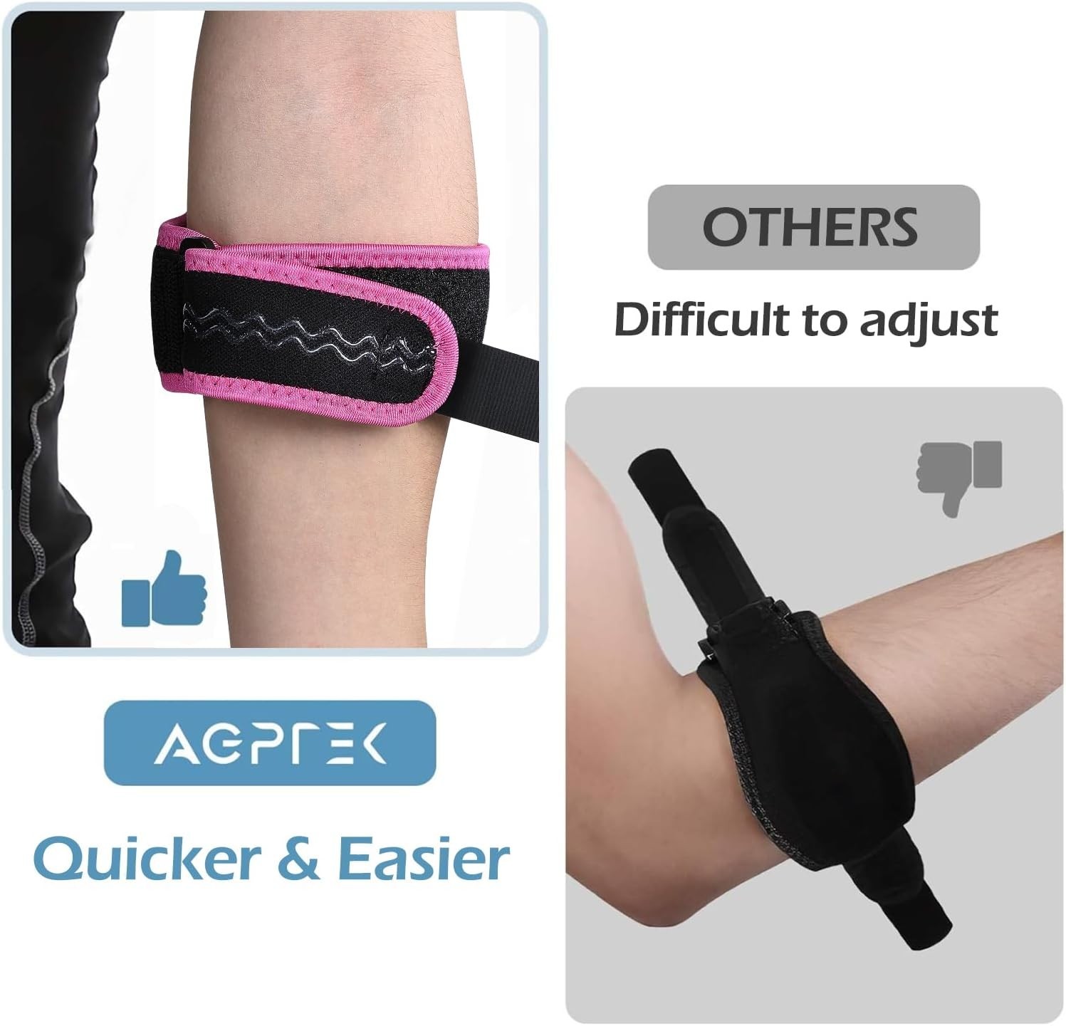 Tennis Elbow Brace Support Arthritis Tendonitis Arm Joint Strap Band Wrap Sport