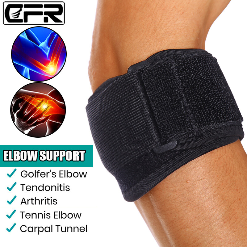 Elbow Support Strap Brace Pad Tennis Golfers Epicondylitis Clasp Protector Band