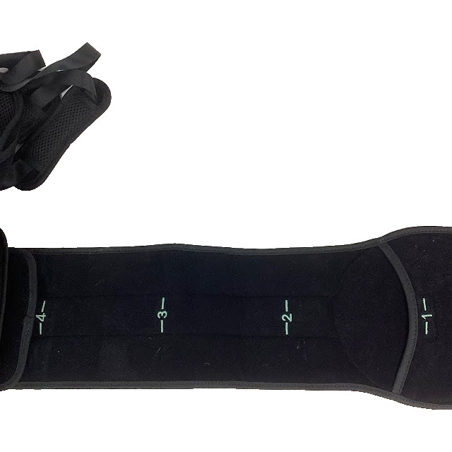 Aspen Acute Restriction Brace w/Chest Plate – Black – Adjustable