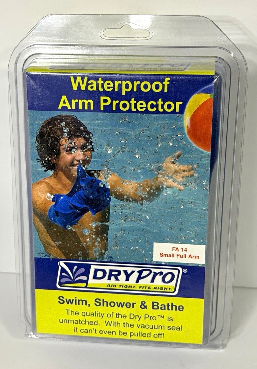 DRYPro Waterproof Arm Cast Protector Small Full Arm FA-14 Latex CE