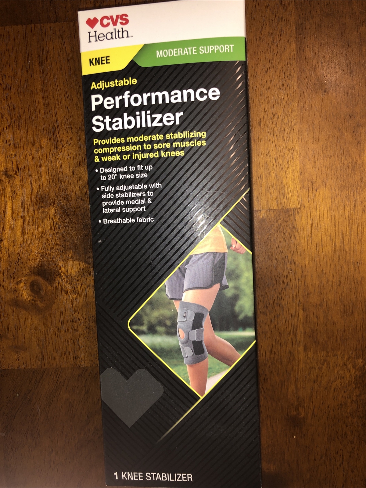 Moderate Support Adjustable Performance Stabilizer for Knee Adjustable 13-20″