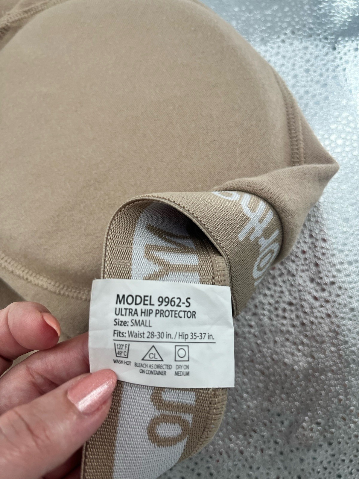 NYOrtho ULTRA Hip Protector-9962-Small Shorts-Waist 26-30″-Hip 33-37″-Nude Skin