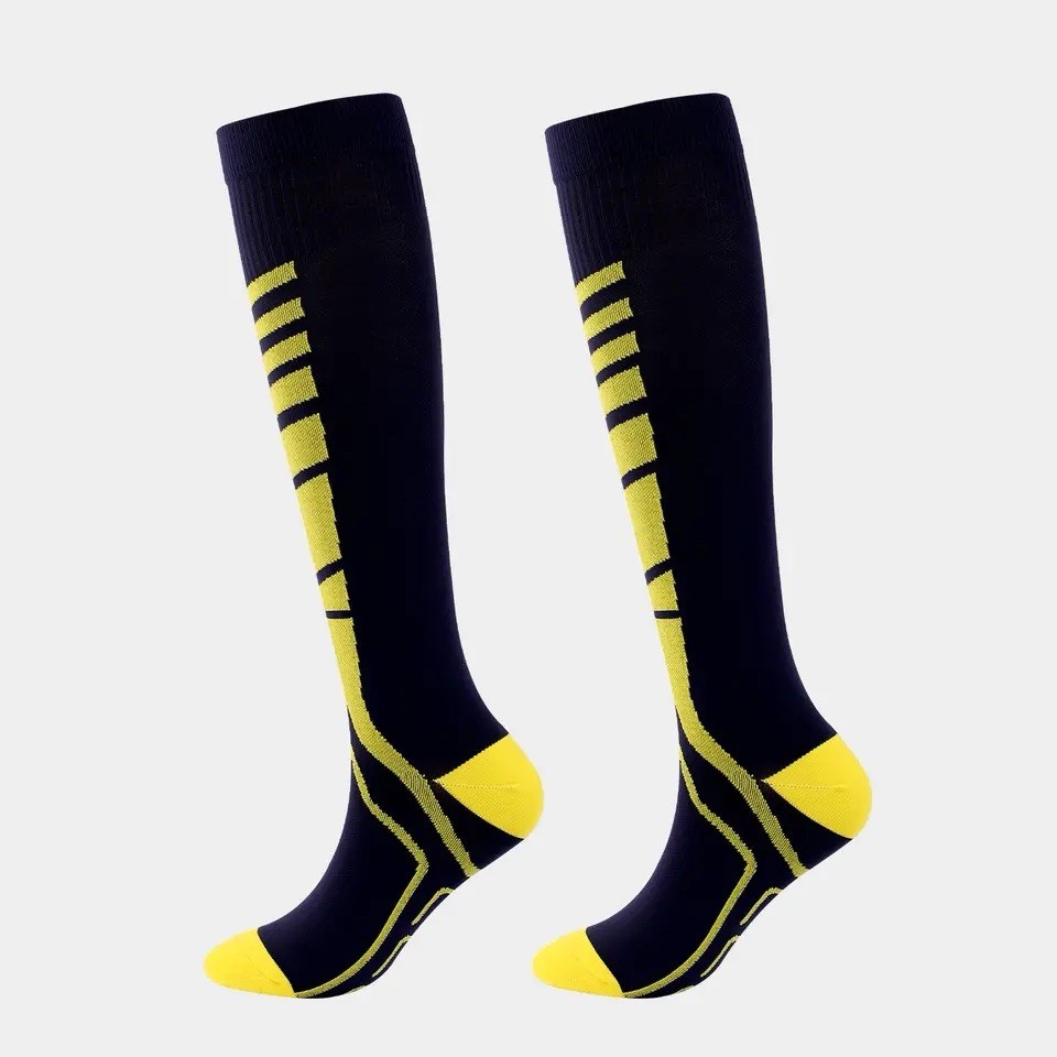 3 Pairs Compression Socks Men Women L/XL Knee High Extra Wide Calf
