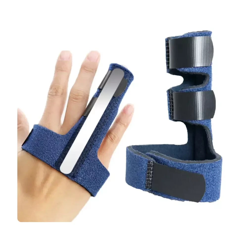 MALLET CORRECTOR RELIEF TRIGGER FINGER SPLINT BRACE STRAIGHTENING CURVED LOCKED