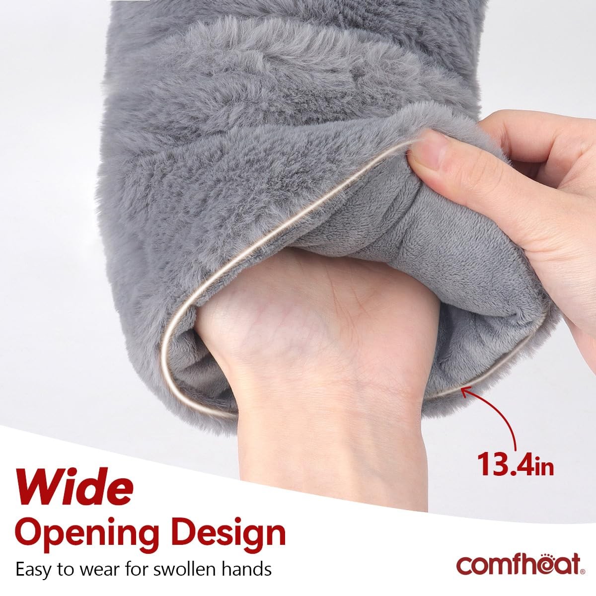 Microwavable Heating Mittens for Hand and Fingers to Relieve Arthritis Pain H