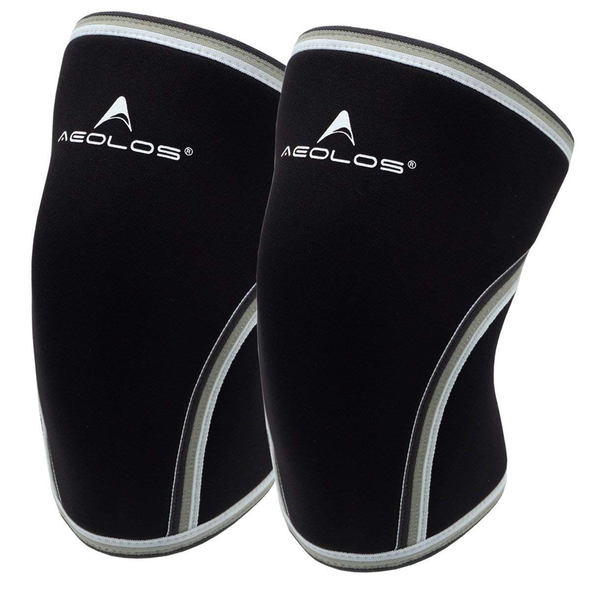 7mm Compression Knee Sleeves – Heavy-Duty Braces for Lifting, Squats, Gym – Medi