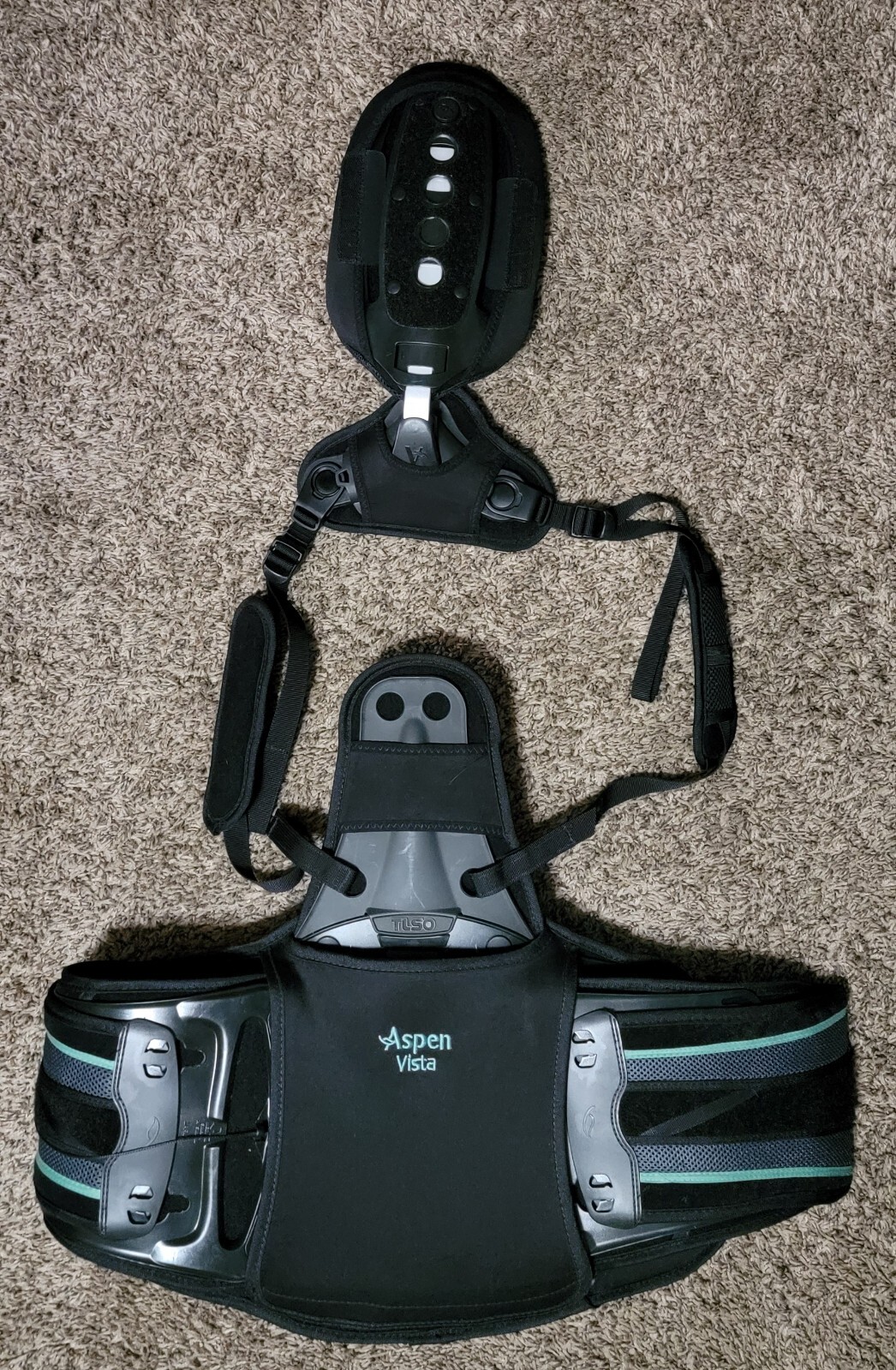 Aspen Vista TLSO Lower Spine Lumbar Support Back Adjustable Size