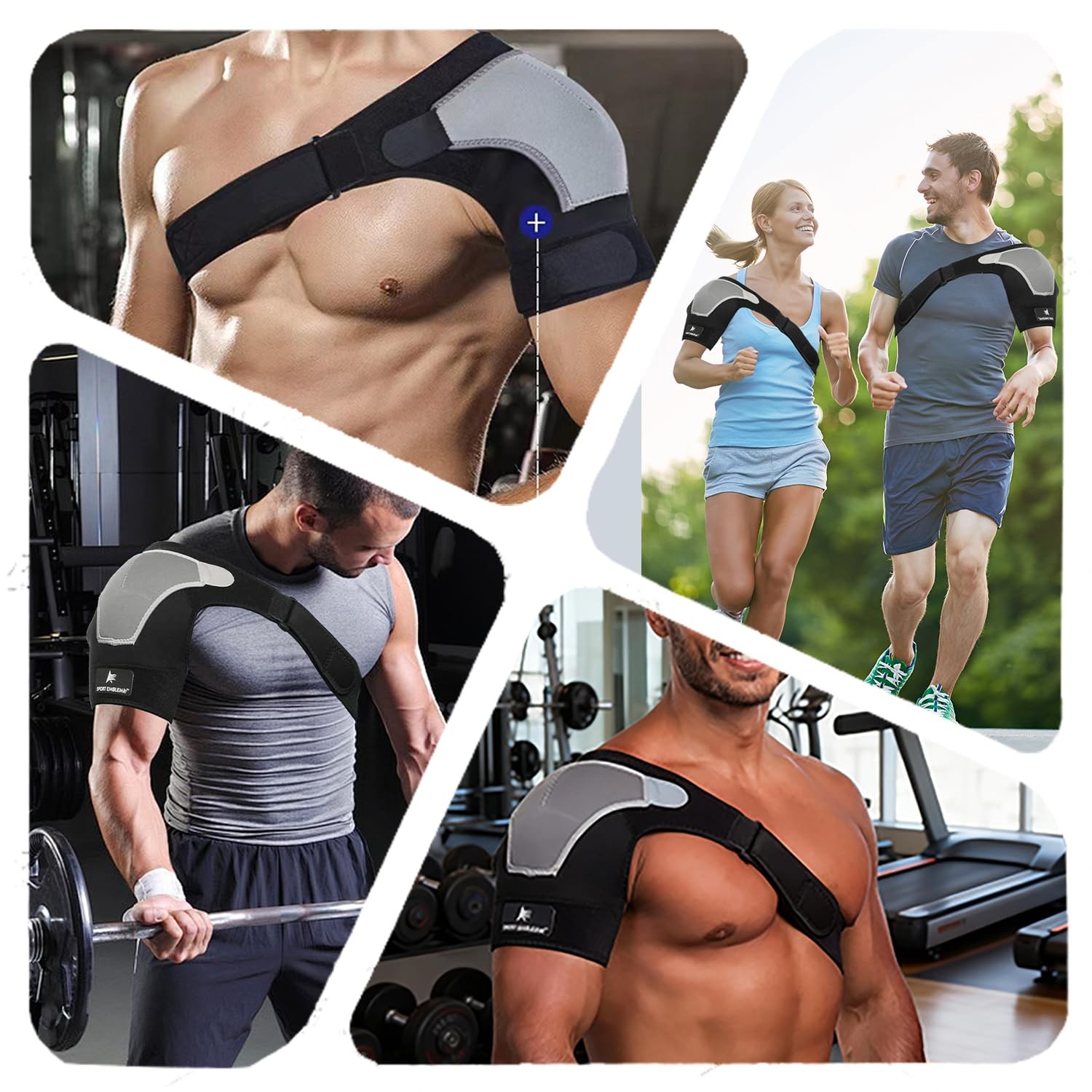 Rotator Cuff Shoulder Brace for Pain Relief & Support – Adjustable Arm Sling …