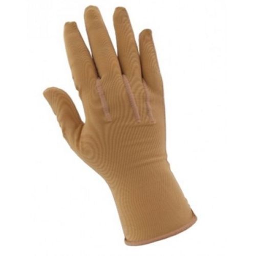 1000587 JOBST Medical Wear Compression Glove Beige SMALL LONG Velcro Closure