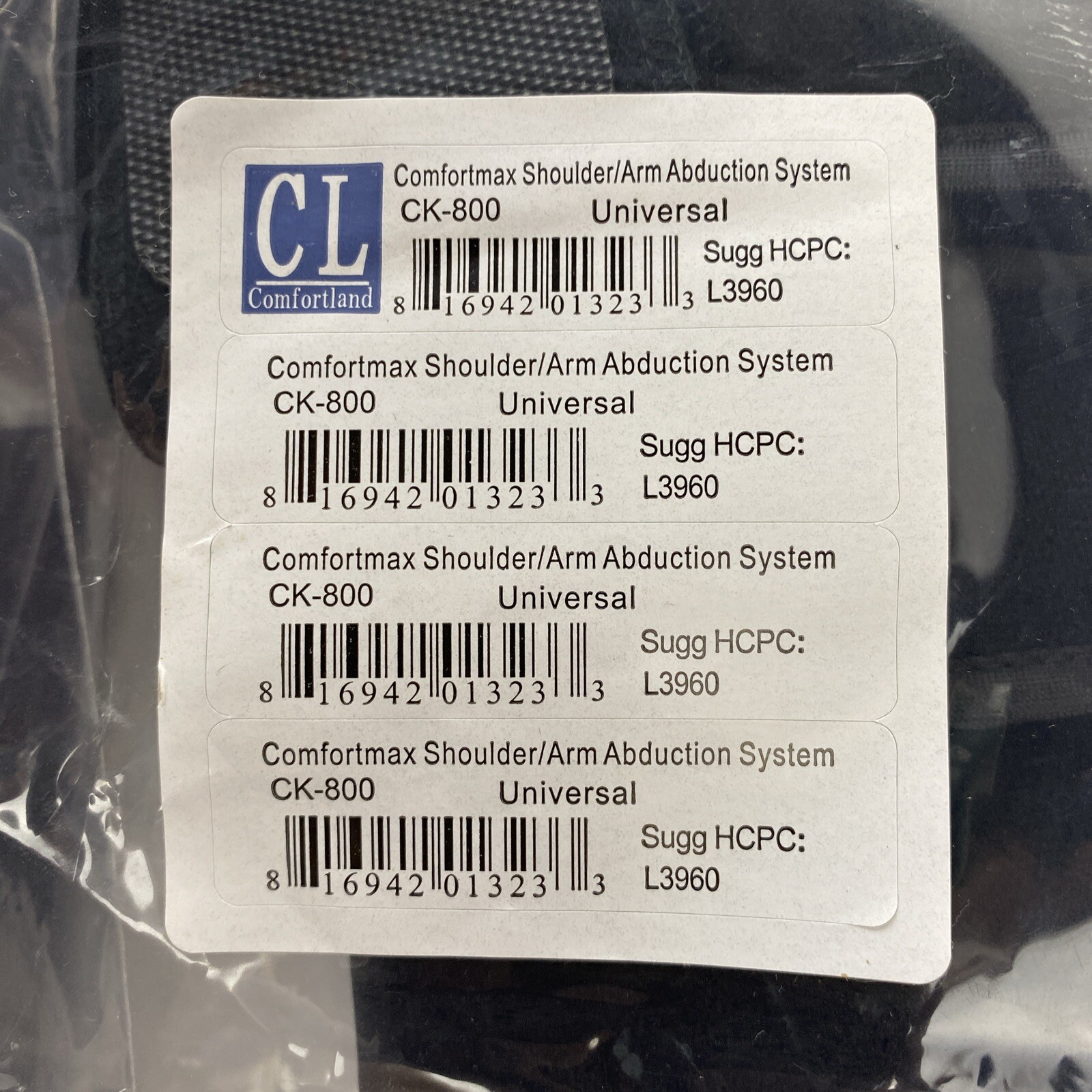Brand New Comfortmax CK-800 Shoulder Arm Abduction System Universal Brace Sling