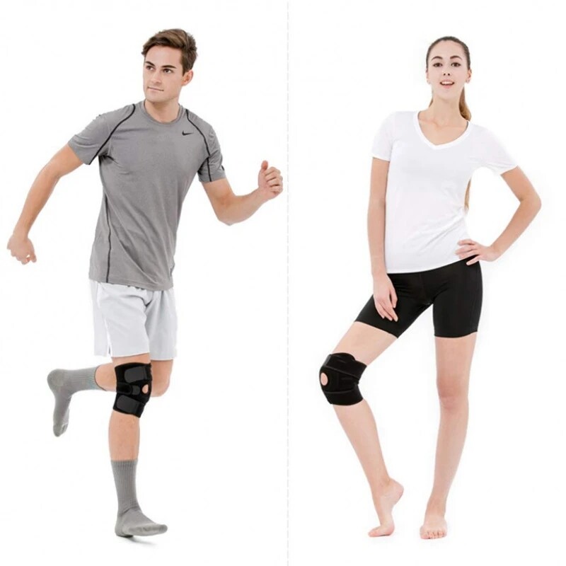 2PCS Orthopedic Brace Support Joint Pain Relif Protector Adjustable Kneepad US