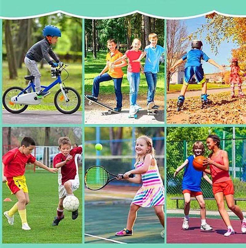 Soft Breathable Knee Pads for Kid Elastic Nonslip Sponge Sleeves Flexible Childr