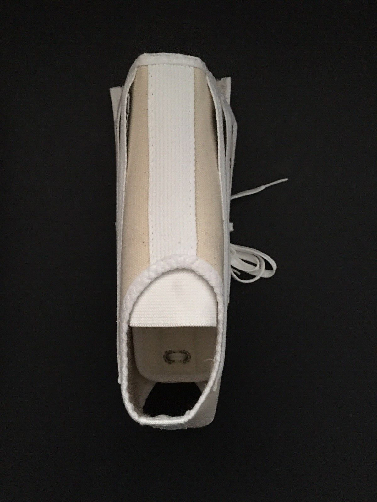 New Sport Aid Canvas Adjustable Ankle Support with laces/ spiral stays Sz L