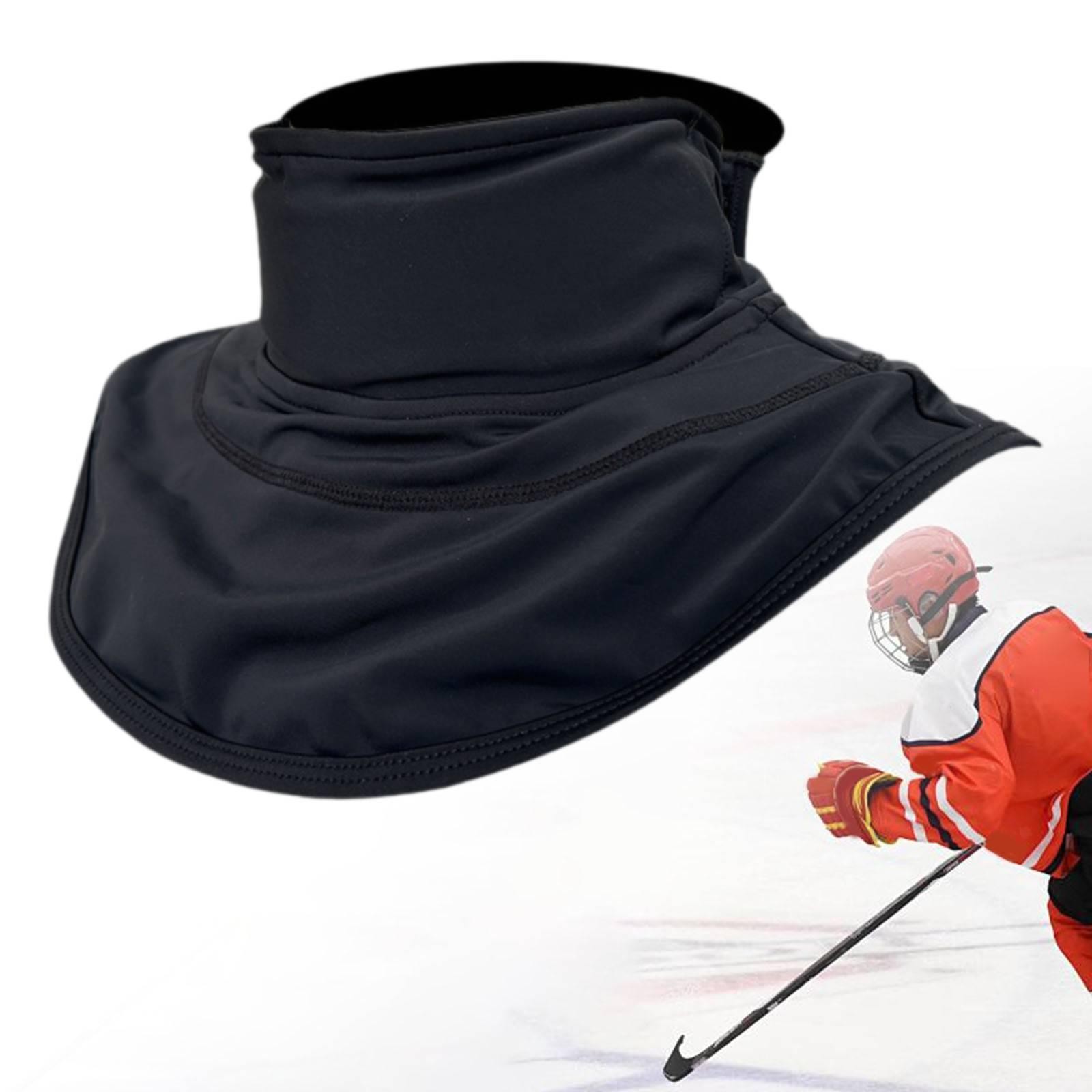 Ice Hockey Neck Guard Easy to Wear Washable Lightweight Practical Protective
