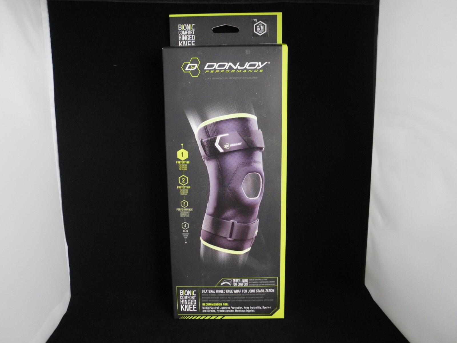 Donjoy Performance Bionic Comfort Hinged Knee Brace Size S/M