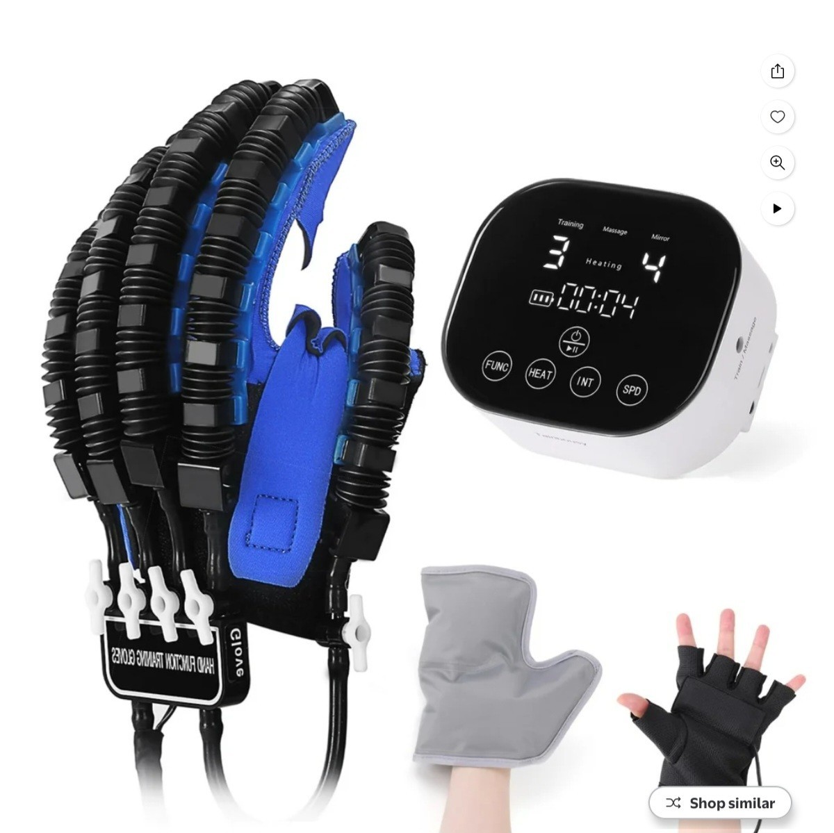 Rehabilitation Robot Gloves for Stroke Recovery Hand Dysfunction Training Med Rt