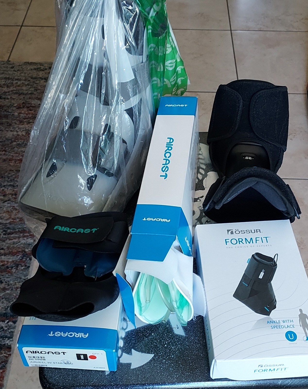 Aircast, Formfit, Ankle And Heel Support Large, Medium